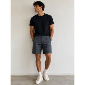 Hurley Mens H20 Dri Shorts Size 38 Black Heather Performance Casual Streetwear